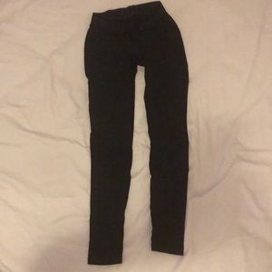 GYMSHARK SEAMLESS BLACK LEGGINGS